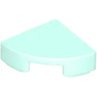 LEGO 1x1 Carreaux coin rond 25269 - 100 pièces Aqua clair