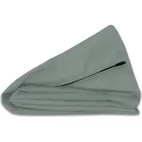 Pokar Housses pour coussins de palettes, Taille:Coussin de dos 120 x 40, Couleur:Gris - Imperméable
