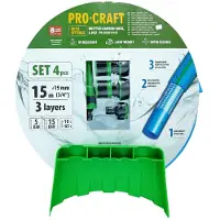 Procraft Tuyau d'arrosage bleu PR-3KGH1915F