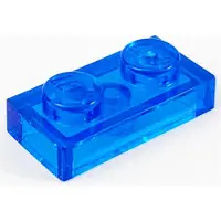 LEGO 3023 Trans Dark Blue (Trans Dark Blue) 100 pièces
