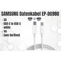 Samsung câble de données EP-DG980BWE, white (à partir d'appareils, bulk)