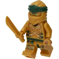 LEGO Ninjago : Lloyd en robe dorée + épée