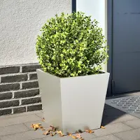 Prolenta Maison Exclusive - Bac à plantes 40 x 40 x 40 cm en acier inoxydable