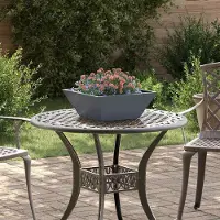 Prolenta Maison Exclusive - Jardinière anthracite 40 x 40 x 15 cm