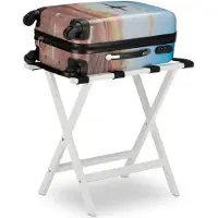 Northio Support de valise pliable en blanc