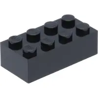LEGO 250 pièces , pièce c. 3001 en noir