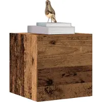 Prolenta Maison Exclusive - Meuble TV aspect bois ancien 30,5x30x30 cm