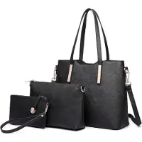 Sonstiges Miss Lulu Femme Sac à main Sac à bandoulière Tote Bag Grand Ensemble de 3 pièces