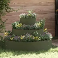 Prolenta Maison Exclusive - Jardinière Olive Vert 90 x 90 x 20 cm