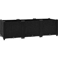 Syfax Lit surélevé 120x40x38 cm Polypropylène
