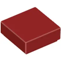 LEGO 1x1 carreaux 3070 - 250 pièces rouge foncé