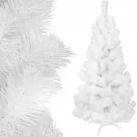 Sonstiges Arbre de Noël artificiel Sapin de Noël blanc Décoratif Épicéa 120cm