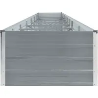 Prolenta Maison Exclusive - Potager surélevé en acier galvanisé 600 x 80 x 45 cm Gris