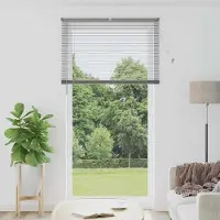 Syfax Stores vénitiens Argenté 220 x 115 cm Aluminium