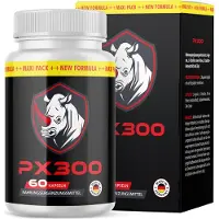 Glory Products OÜ PX300 Strong Caps | soutenir l'usage quotidien | 60 gélules