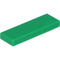 LEGO 1x3 carreaux 63864 - 50 pièces vert