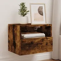 Prolenta Maison Exclusive - Meubles TV 2 pièces Chêne fumé 40x30x30 cm Matériau dérivé du bois