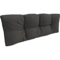 Pokar Coussin pour palette avec belle surpiqûre Garniture canapé-palette, Taille:Coussin de dossier 120 x 40, Couleur:Anthracite