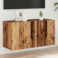 Prolenta Maison Exclusive - Meuble TV aspect bois ancien 80x30x41 cm