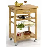 DM CREATION Desserte bambou 58x40x91cm - - 12 -