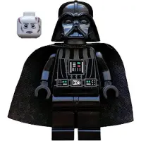 LEGO 1x Minifigure Star Wars Dark Vador noir étoile de la mort 10212 7965 sw0277