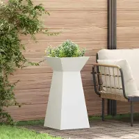 Prolenta Maison Exclusive - Jardinière colonne blanche 35 x 35 x 73 cm