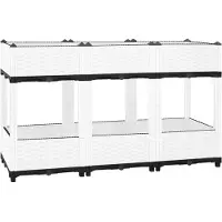 Prolenta Maison Exclusive - Lit surélevé 120x40x71 cm Polypropylène