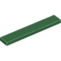 LEGO 100 pièces , pièce n° 6636 en vert foncé