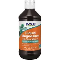 Sonstiges Magnésium avec oligo-éléments 133 mg 237 ml liquide Now Foods