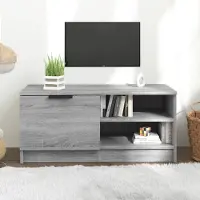 Prolenta Maison Exclusive - Meuble TV gris Sonoma 80x35x36,5 cm Matériau dérivé du bois
