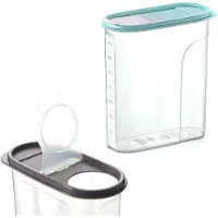 Orion Récipient de conservation Boîte de conservation Récipient pour produits en vrac avec distributeur 4 L