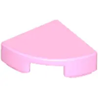LEGO 1x1 carreaux coin rond 25269 - 250 pièces rose clair