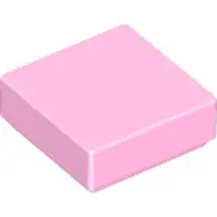 LEGO 100 pièces , pièce c. 3070 en rose clair