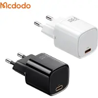 Mcdodo 33W GaN PD Fast Charger Chargeur mural de type C Adaptateur de connexion Chargeur rapide Alimentation pour smartphones Blanc