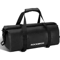 RockBros Sac de moto Sacoche arrière de moto 100% étanche 30L Noir