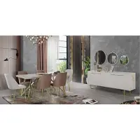 Xl Moebel Gmbh Exklusive Esszimmer Möbel Designer Edelstahl Garnitur Esstisch Stühle