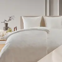Blumtal literie 140x200 & 2x 80x80cm Cashmere-Touch peluche en naturel