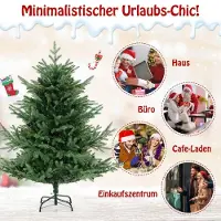 Northix Sapin de Noël artificiel de 135 cm avec 160 LED