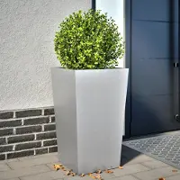 Prolenta Maison Exclusive - Bac à plantes 45x45x75 cm Acier galvanisé