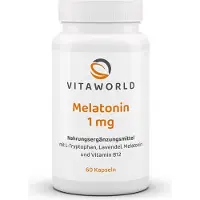 Vita-World GmbH Mélatonine 1 mg (60 gélules)