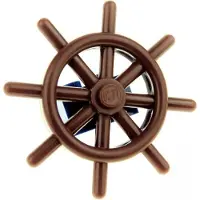 LEGO 1x Volant 2x4x4 rouge brun Pin roue bateau pierre 1x2 bleu 3700 4790