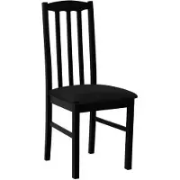Mirjan 24 Chaise de salle à manger rembourrée EDON 12 - noire