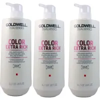 Goldwell DS Color Brilliance Shampooing 3 x 1000 ml