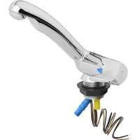 Northio Robinet d'eau froide, style céramique, 12 V, 33 mm, chrome
