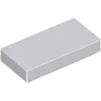 LEGO 1x2 carreaux 3069 - 50 pièces Gris bleuté clair