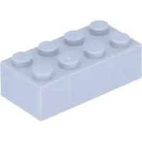 LEGO 100x briques 2x4, gris clair