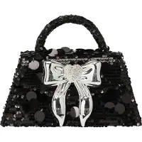 FENIA Sac à main pour femme - noir, taille unique