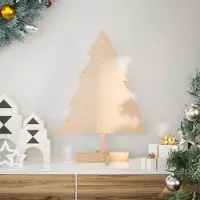 Prolenta Maison Exclusive - Sapin de Noël en bois, idéal pour la décoration, 70 cm, en bois massif