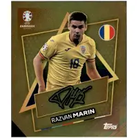 Topps ROM SP - Razvan Marin - Joueur étoile - Signature en or - 2024
