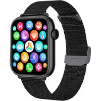 EKO , montre connectée avec 3 bracelets modèle Inspiria, noir